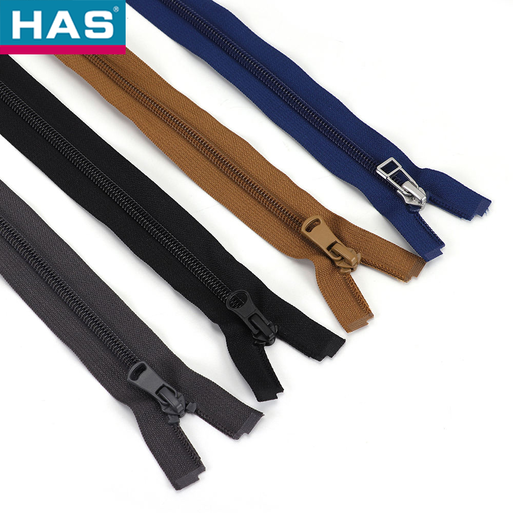 Durable Nylon Zipper With Custom Coil and Open-end For Jacket