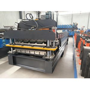 Three Layers Triple Layer Roof Panel Roofing Roll Forming Machine for Tile Making