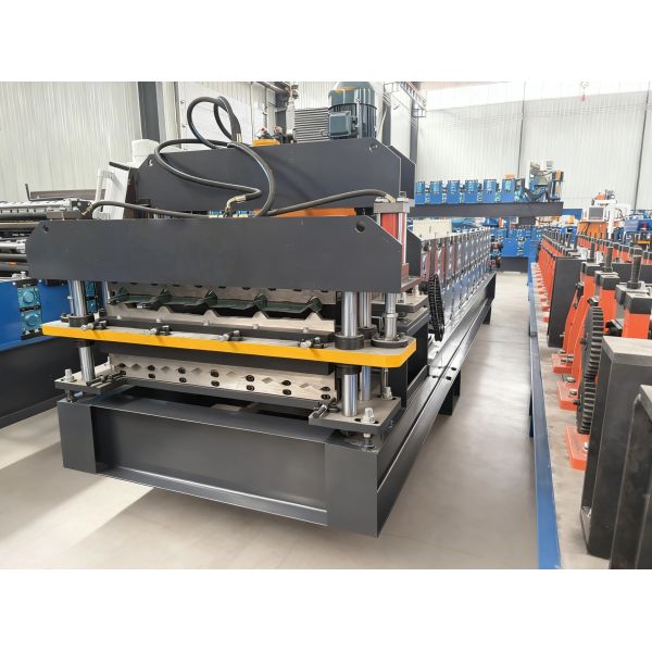 Three Layers Triple Layer Roof Panel Roofing Roll Forming Machine for Tile