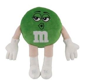 Wholesale M&amp;M’ Character Green Medium Plush Toys from china suppliers
