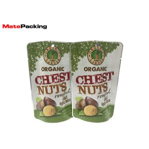 Chest Nuts Retort Pouch Bag Gravure Glossy Printing Moisture Proof High Barrier