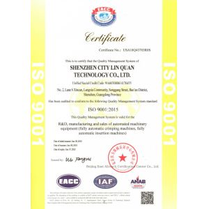 Shenzhen Linquan Technology Co., Ltd. Certifications