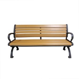 Wood Plastic WPC Bench Waterproof WPC Garden Chair Low maintenance