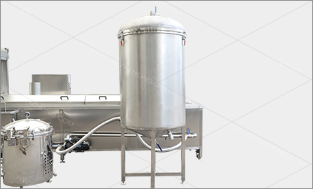 Small Scale Conveyor Belt Automatic Frying Machine Continuous Fryer