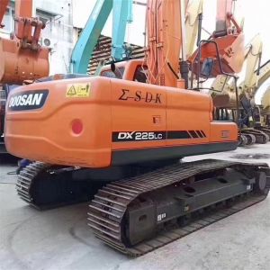22TON Operating Weight Doosan DX225LC Crawler Excavator in Korea 400 Working