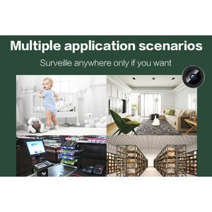 Hidden Spy Camera Night Vision 1080p Wifi Mini Security Camera