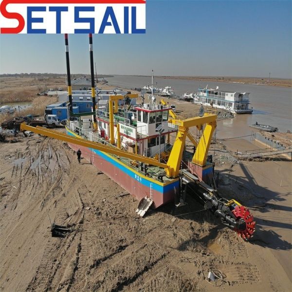 Diesel Wheel Bucket Mud Dredger with Hydraulic Carriage High Capacity and