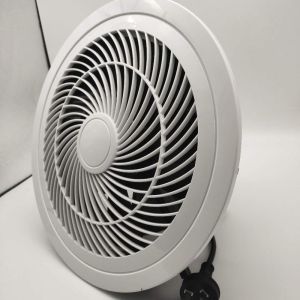 5. OEM/ODM Round Ceiling Mounted Plastic Bathroom Air Extractor Fan for Food