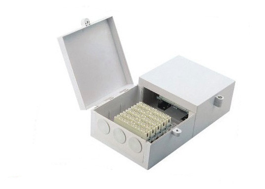 Quality Telecommunication Wall Mount Fiber Termination Box With Back Mount Frame for sale