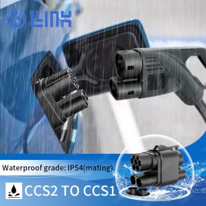 Olink Brand-new upgrade Adapter Ccs2 to Ccs1 Dc Fast Ev Charger 250a CCS 2 to