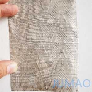 Fusion Metal Fabric Mesh Laminated Glass Reinforced Wire Glass