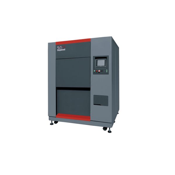 Quality TST Series Thermal Shock Test Chamber, Hot and cold impact testing equipment, two box thermal shock testing cabinet for sale