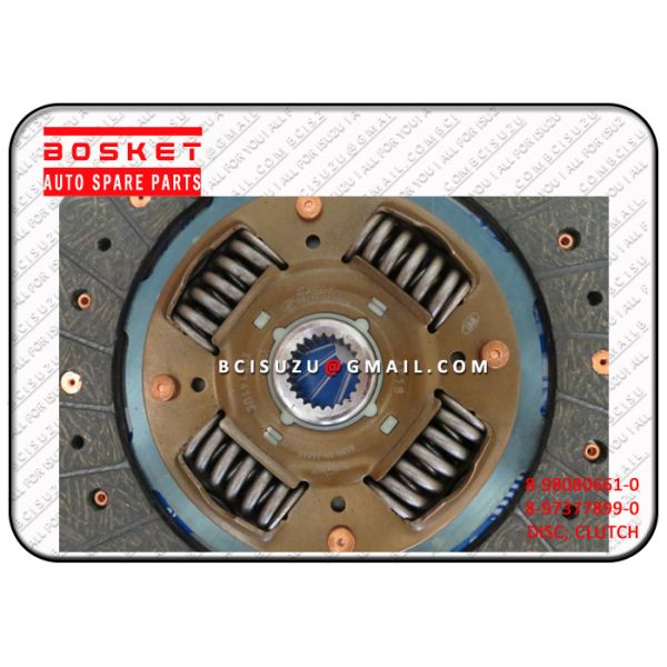 8-98080661-0 Vehicle Isuzu Clutch Disc For Nkr55 4JB1T 4JG2 4KH1 8980806610