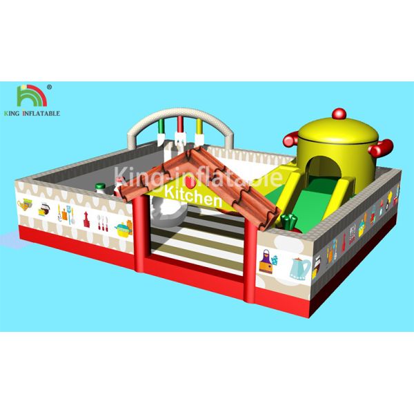 Durable Inflatable Amusement Park Food Theme Jumping Castle Bouncer
