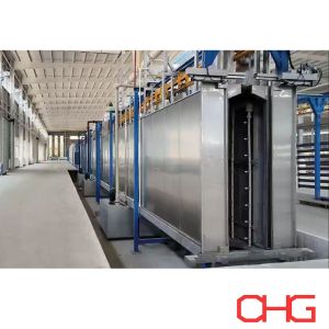 Metal Substrate Professional Electrostatic Powder Coating Line with Customized