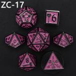 Customizable polyhedral dice set role-playing dice game RPG Dungeon and Dragon