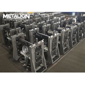 Heavy Duty Hoist Type Rack Upright Roll Forming Machine 18.5Kw