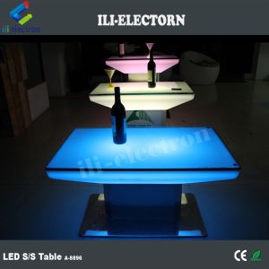 rechargeable led light plastic bar table use indoor or outdoor