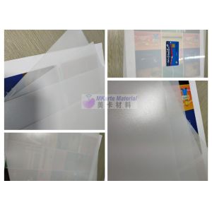 Precision Waterproof Translucent Polycarbonate Sheets For PC Card Making