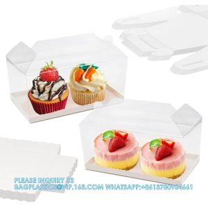 Clear Gable Bakery Gift Boxes With Cardboard, Clear Gable Boxes With Cardboard,