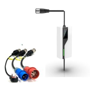 China Portable Electric Vehicle EV Fast Charger With Interchangeable Plug on sale