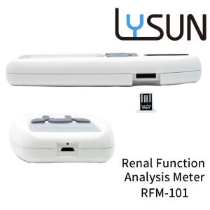 Lysun RFM-101 Rechargeable Uric Acid Tester With Bluetooth Connectivity