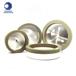 Resin bond CBN and diamond grinding wheel 1a1