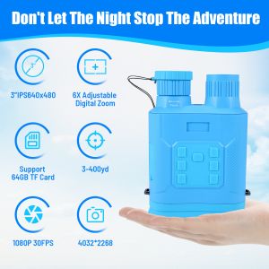 Multi-Function KDMINI88L Digital Night Vision Binocular with 5X Optical