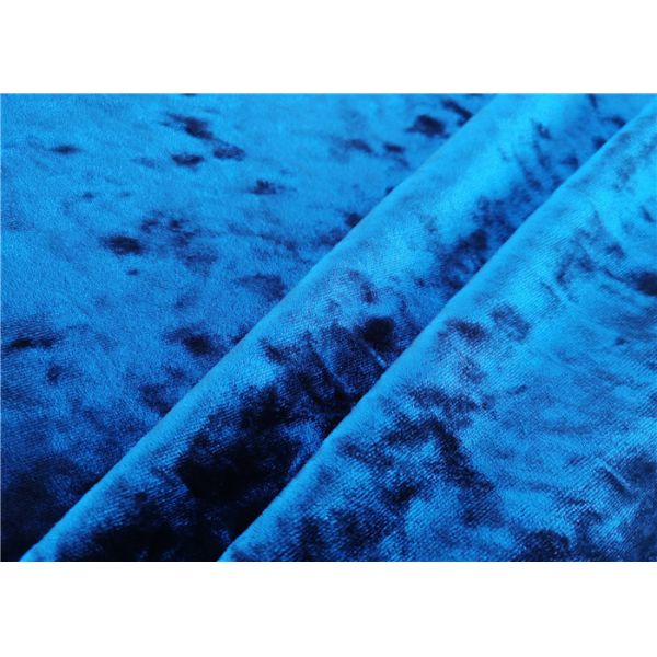 250gsm Spandex Ks Korean Velvet Fabric Solid Colour 95% Polyester 5% 0.5MM For Dress