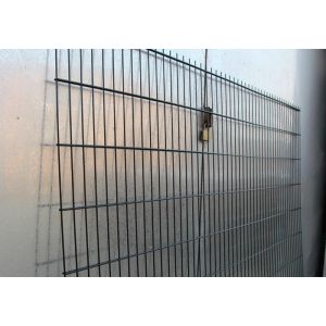 Construction Galvanised 630X2500 Double Wire Mesh Fence