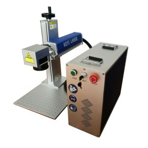 Enclosed Portable Laser Marking Machine 20W For Metal