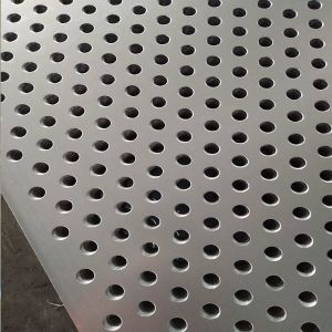 301 303 304 Perforated Decorative Metal Sheet For Industry 24 Gauge
