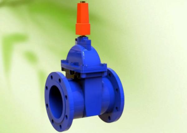 Quality Non-Rising Stem Resilient Seated Gate Valve with Actuator Interface for sale