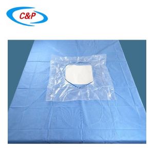 Ergonomically Cesarean C-Section Pack Fenestrated Drape With Adhesive