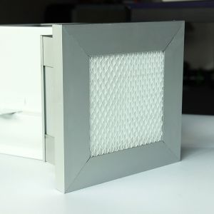 Liquid Seal Jelly Glue Ring ULPA Air Filter H14 U15 Hepa Filter For Clean Room