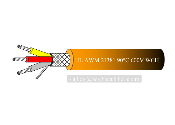UL21381 Durable Elastomer TPE Industrial Control Cable