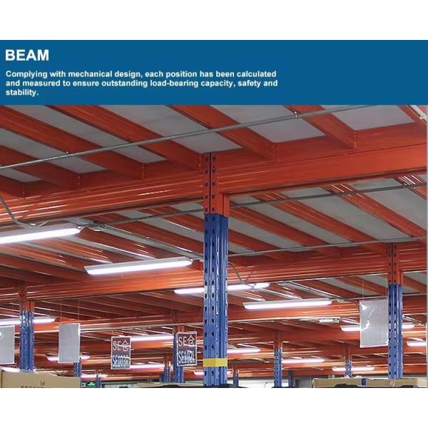 Space Saving Multi Level Mezzanine Flooring Racking For Cold Room Customized