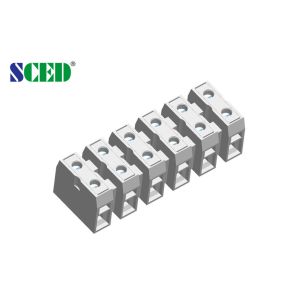 Wholesale 12.00mm Feed Through Terminal Blocks , Panel Mount Power Terminal Block 600V 30A from china suppliers