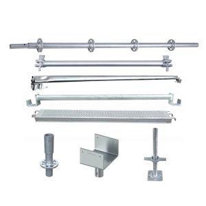 Painted 48.3mm 1.5m Allround Layher Pole Rosette Scaffolding Tower Parts From