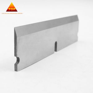 Wear Resistance Cobalt Chrome Alloy Chopping Blades Grinding Surface Black /