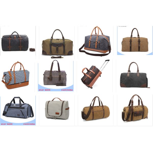 Waterproof Zip Buckle Canvas DSLR Camera Bags