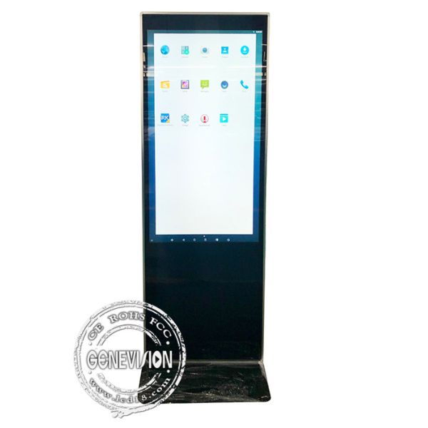 Narrow Bezel 10 Point IR Touch Screen Digital Signage Android 5.1 OS LCD Screen