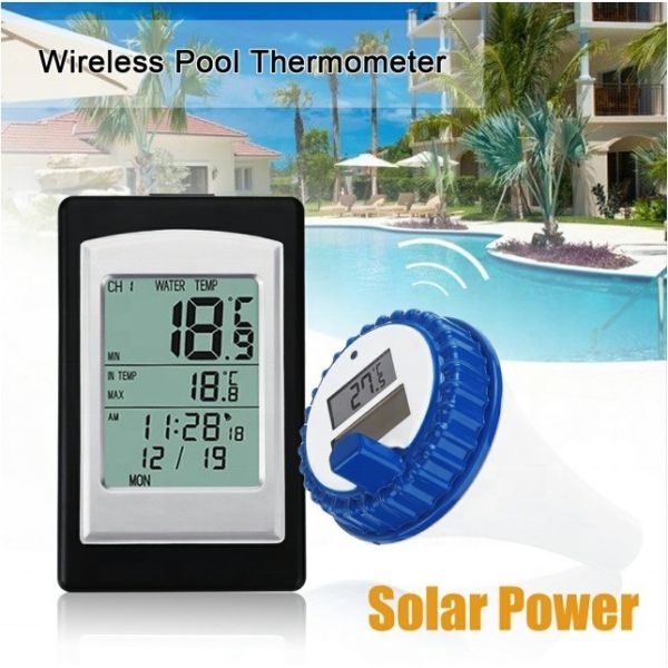 High Accuracy ±1.0°C Wireless Digital Floating Thermometer For Swimming Pool And
