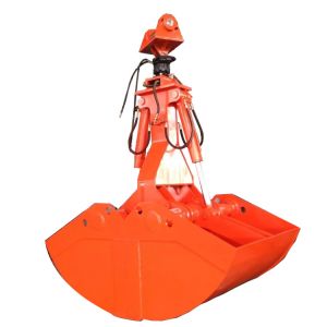 Mini Clamshell Grab Bucket For DX500 DH300 Excavator