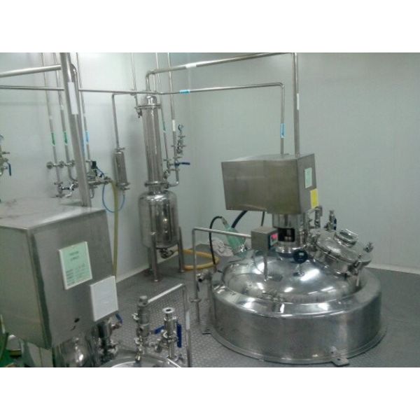 Vegetable gelatin 3 layers Vacuum Stainless Steel Mixing Tanks / PID Temperature