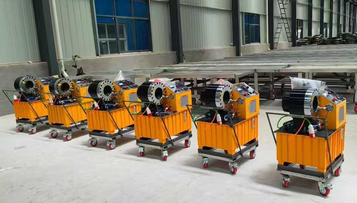 DX68 Hydraulic Hose Crimper with 315 Bar Oil Pump Pressure 220v/240v/380v/415v