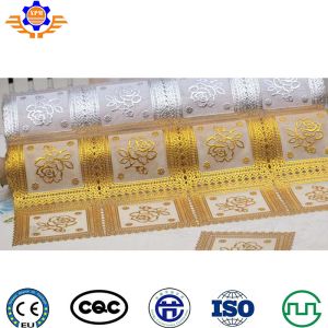 37Kw PVC Gilding Tablecloth Digital Textile Printing Machine For Dinning Cloth