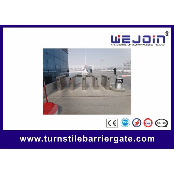 Intelligent flap barrier with anti-reversing passing Flap Barrier, manufacture