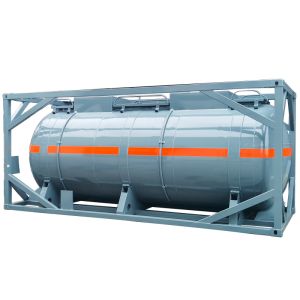 20FT Concentrated Nitric Acid Tank Container With Complete Equipment ISO