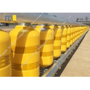 Wholesale Yellow Orange Highway Safety Guardrail EVA Rotating Barrier from china suppliers